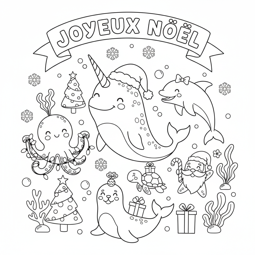 Dessins de Coloriage A Imprimer Pour Noel à Imprimer