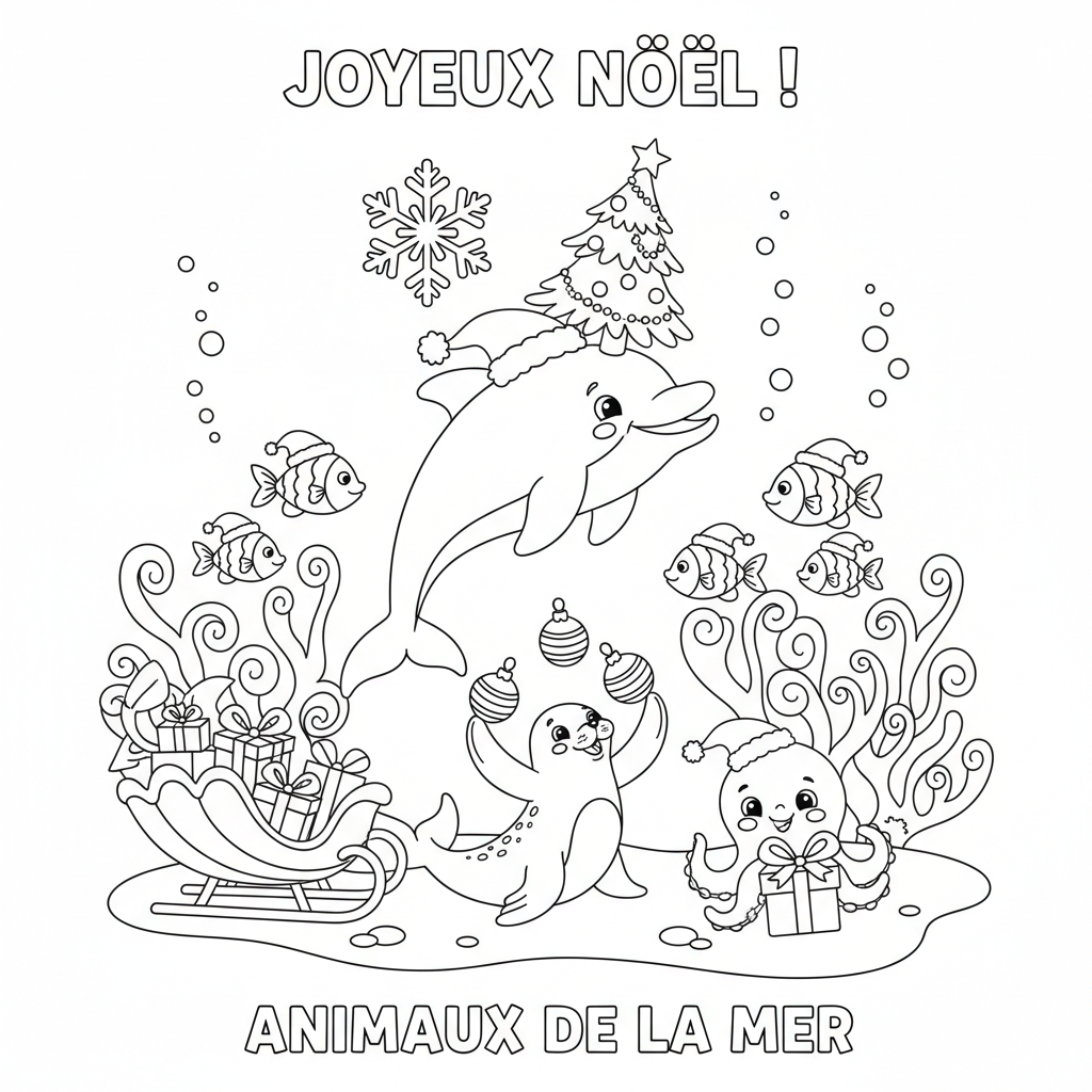 Coloriage coloriage a imprimer pour noel 3