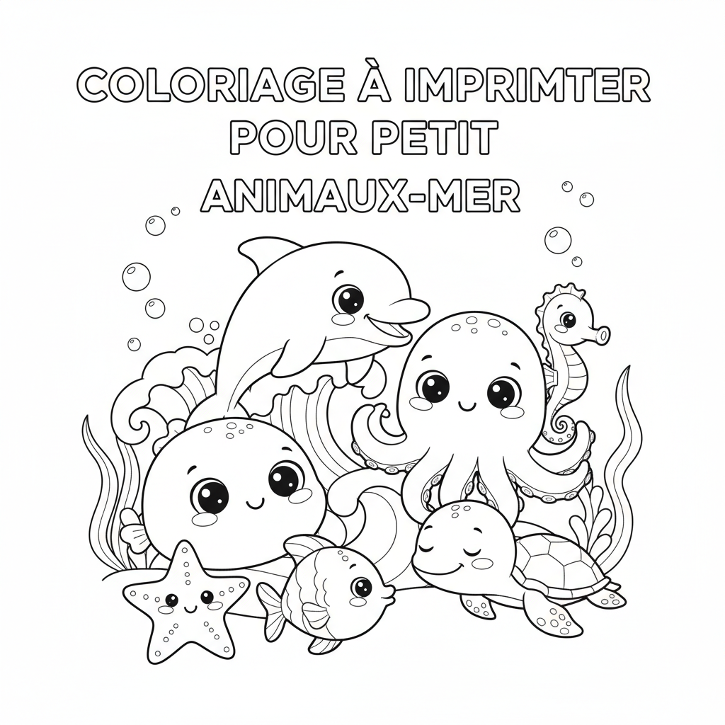 Coloriage coloriage à imprimer pour petit 4