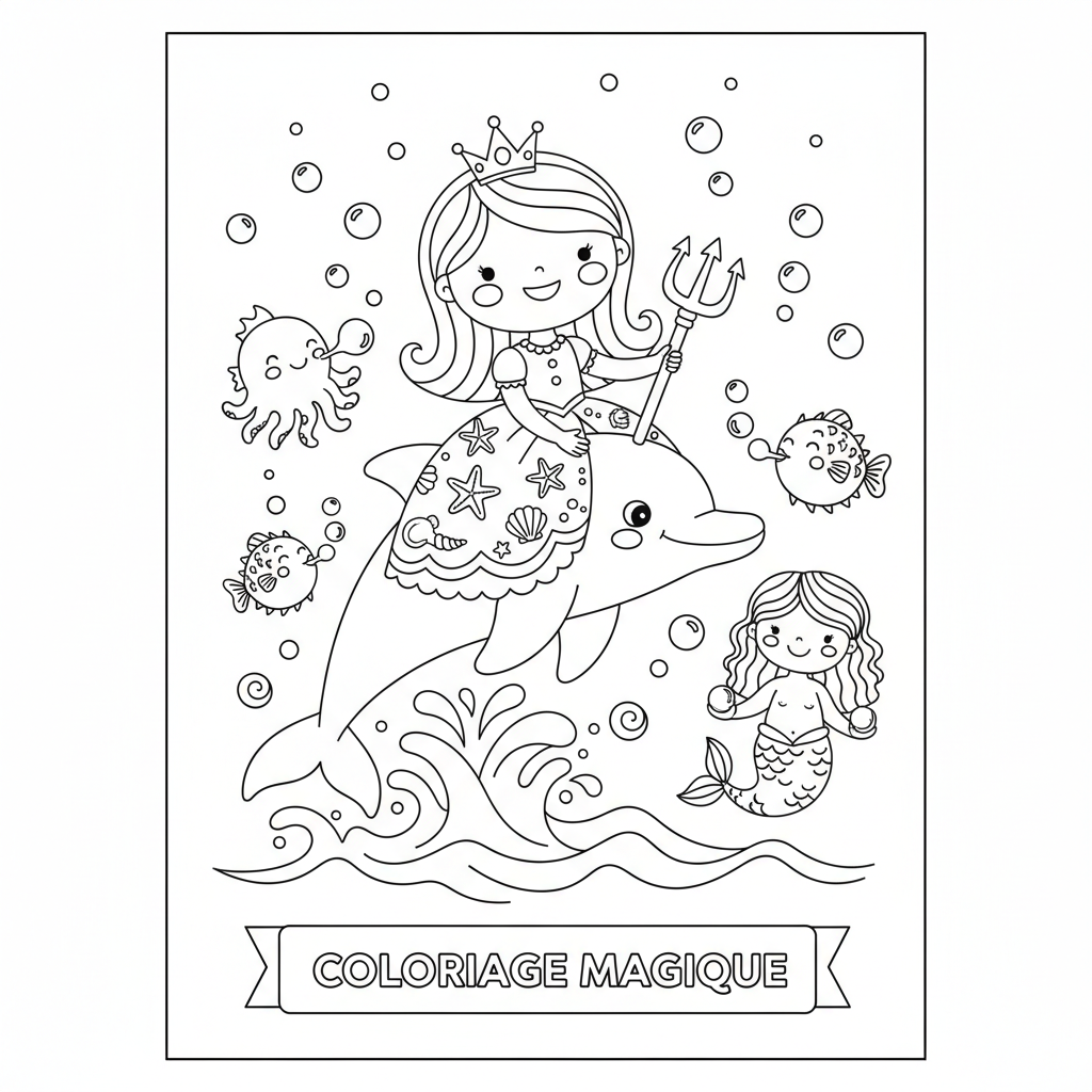 Coloriage coloriage a imprimer princesse