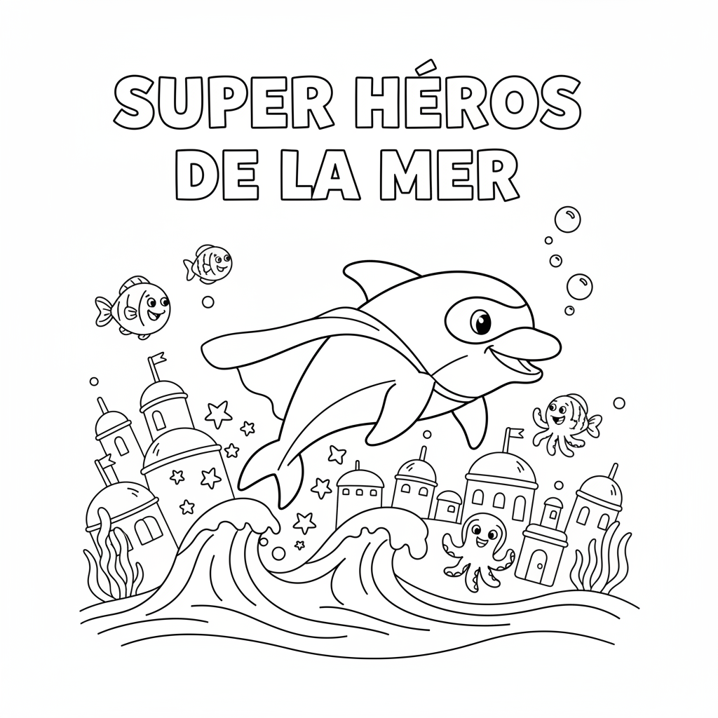Coloriage coloriage à imprimer super héros 5