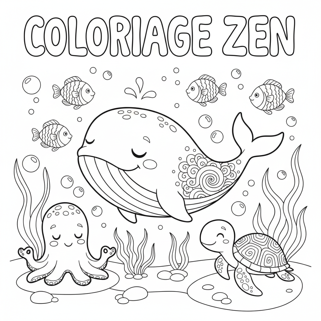 Coloriage coloriage à imprimer zen 2