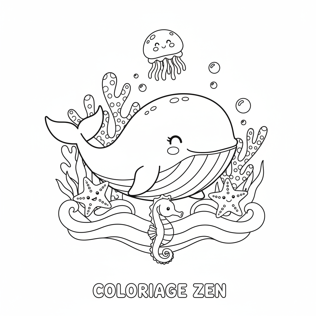 Coloriage coloriage à imprimer zen 4