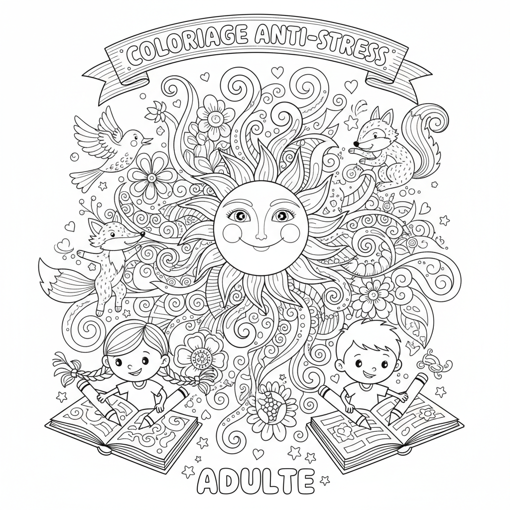 Coloriage coloriage adulte 5