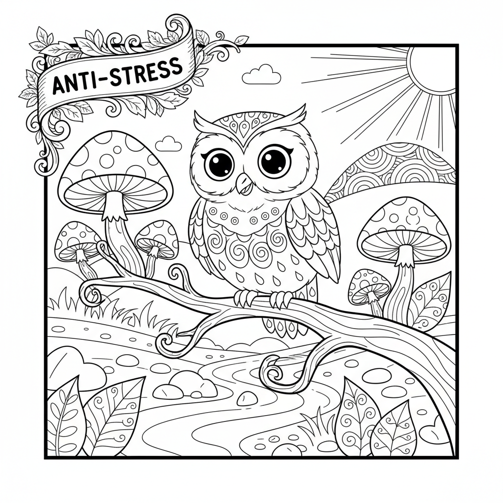 Coloriage coloriage adulte animaux 3