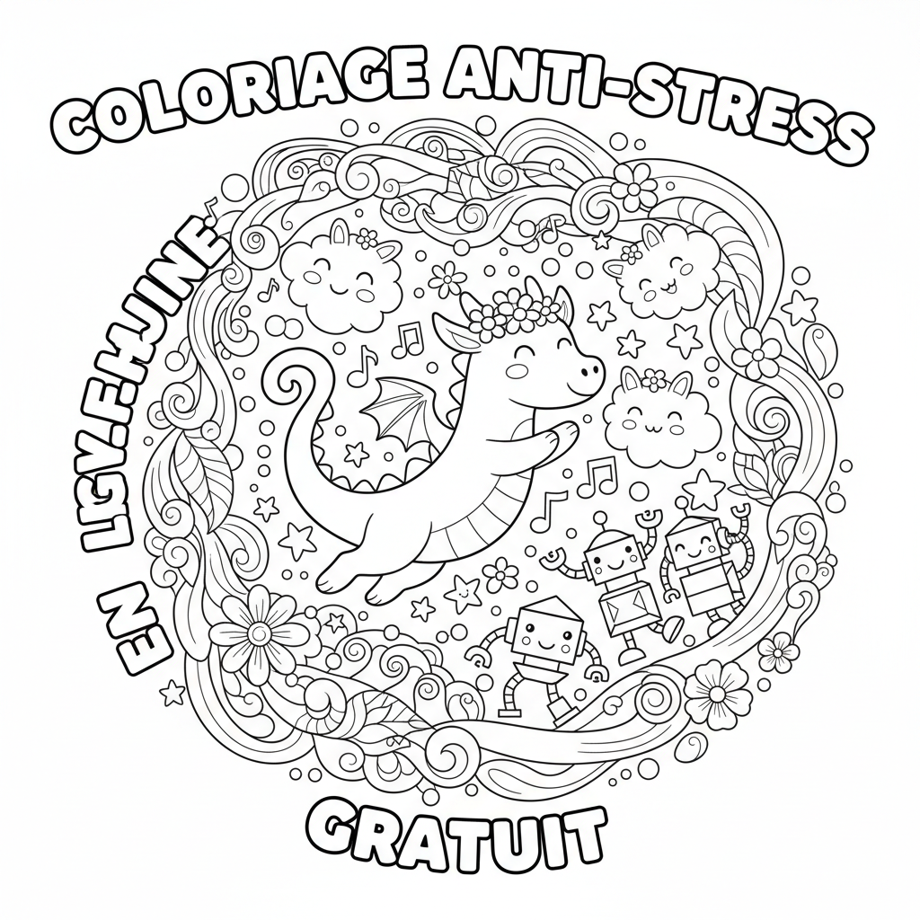 Coloriage coloriage adulte anti stress gratuit en ligne 5