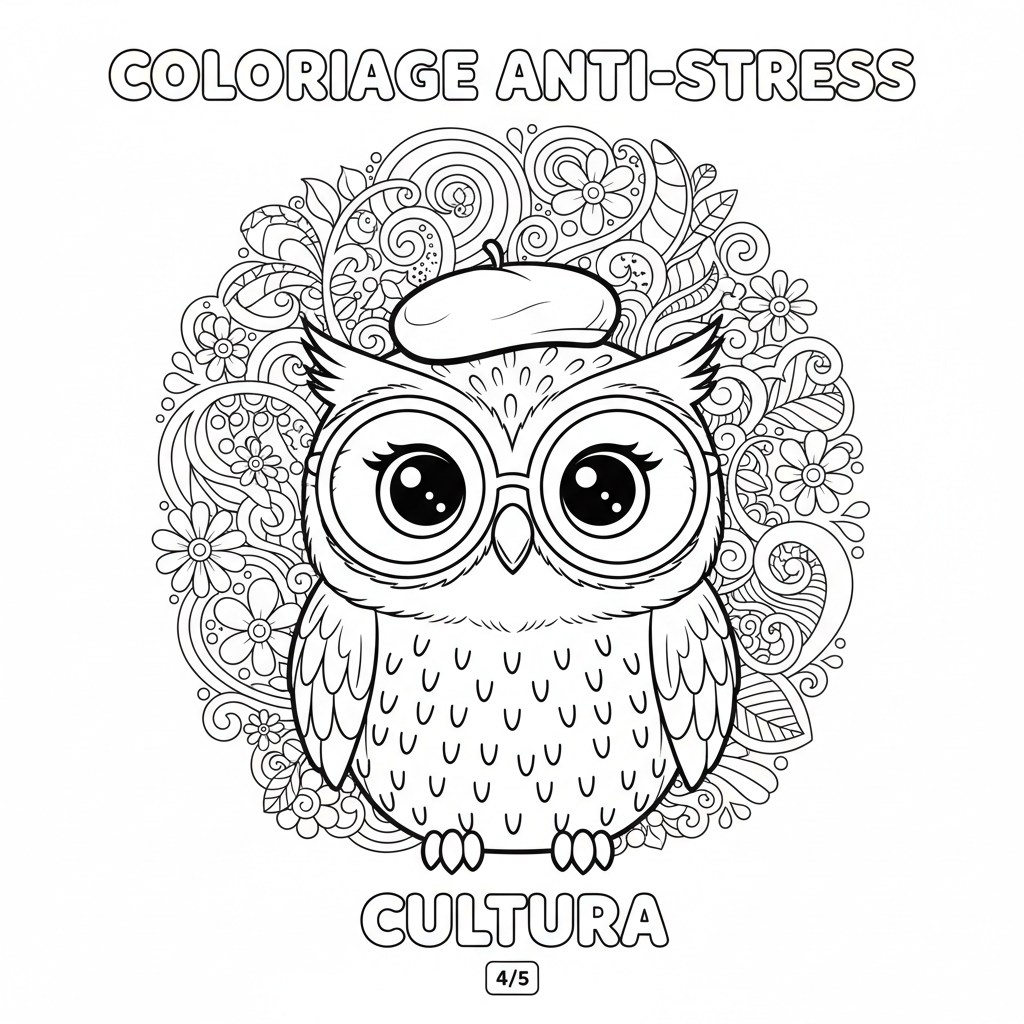 Coloriage coloriage adulte cultura 4