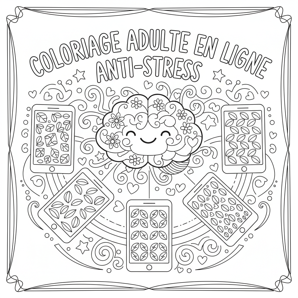 Coloriage coloriage adulte en ligne 2