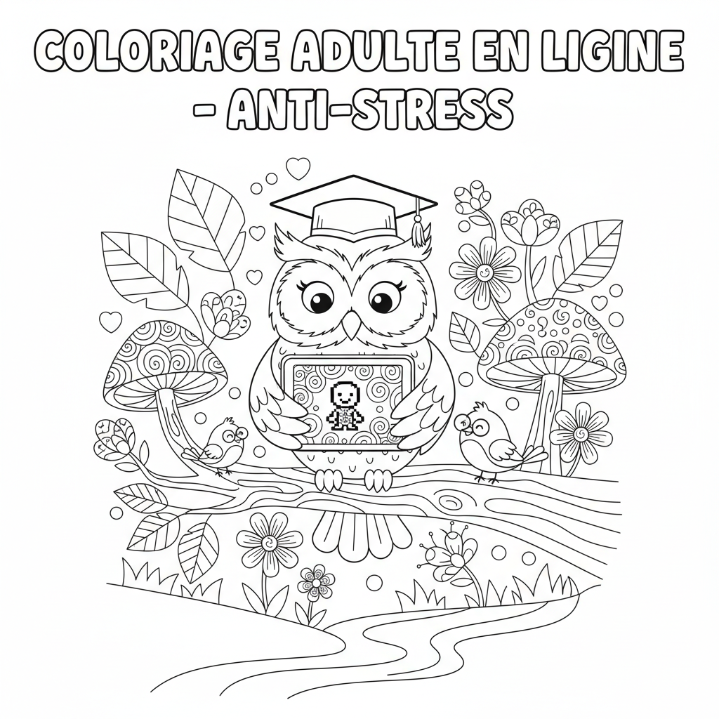 Coloriage coloriage adulte en ligne 3