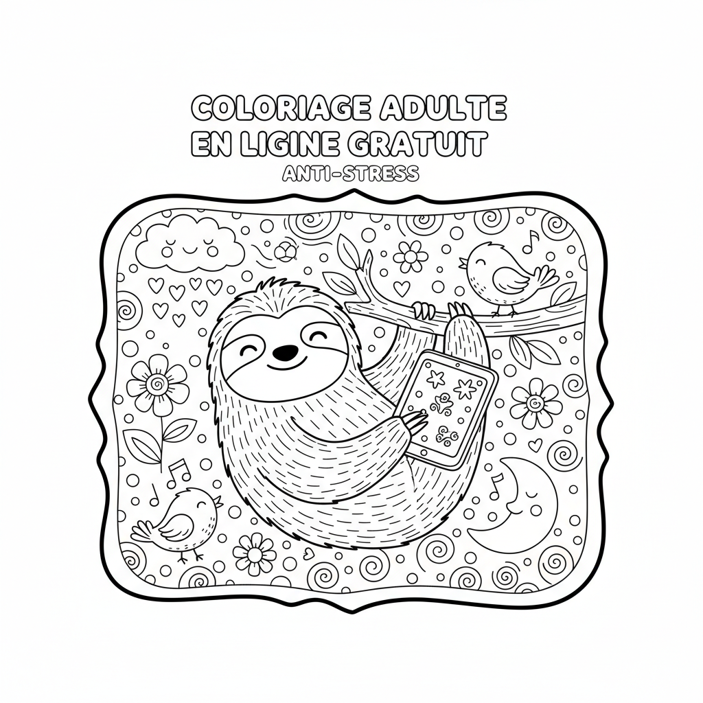 Coloriage coloriage adulte en ligne gratuit 1