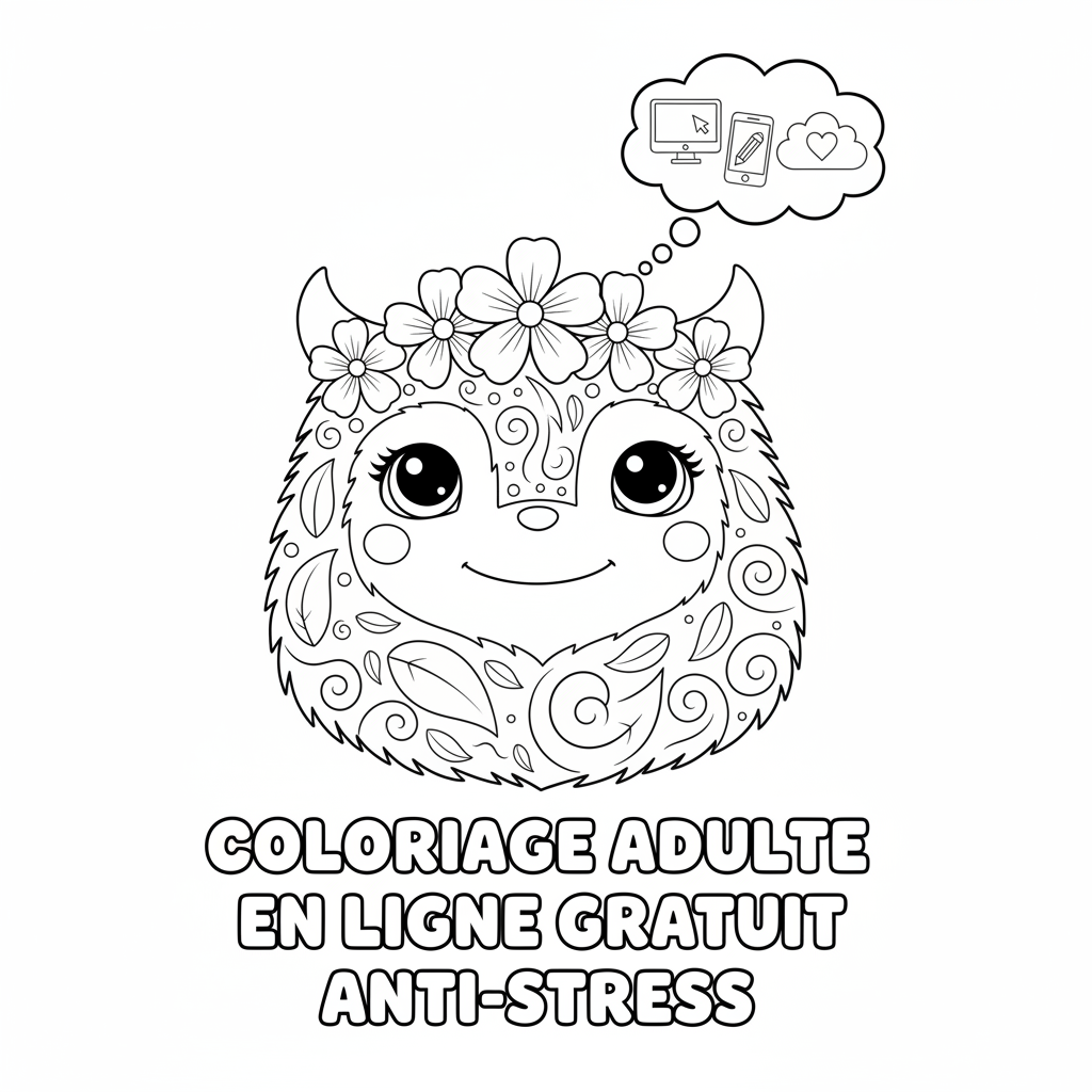 Coloriage coloriage adulte en ligne gratuit 4