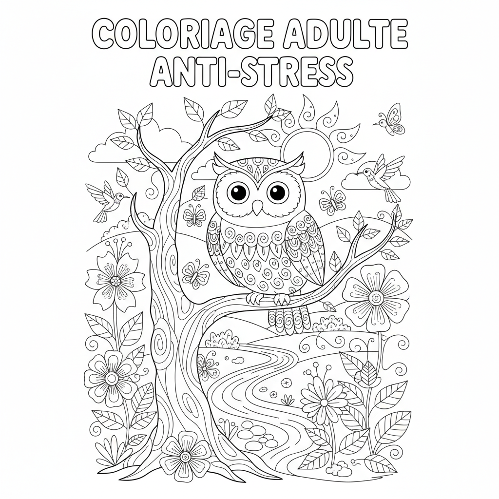 Coloriage coloriage adulte pdf 3