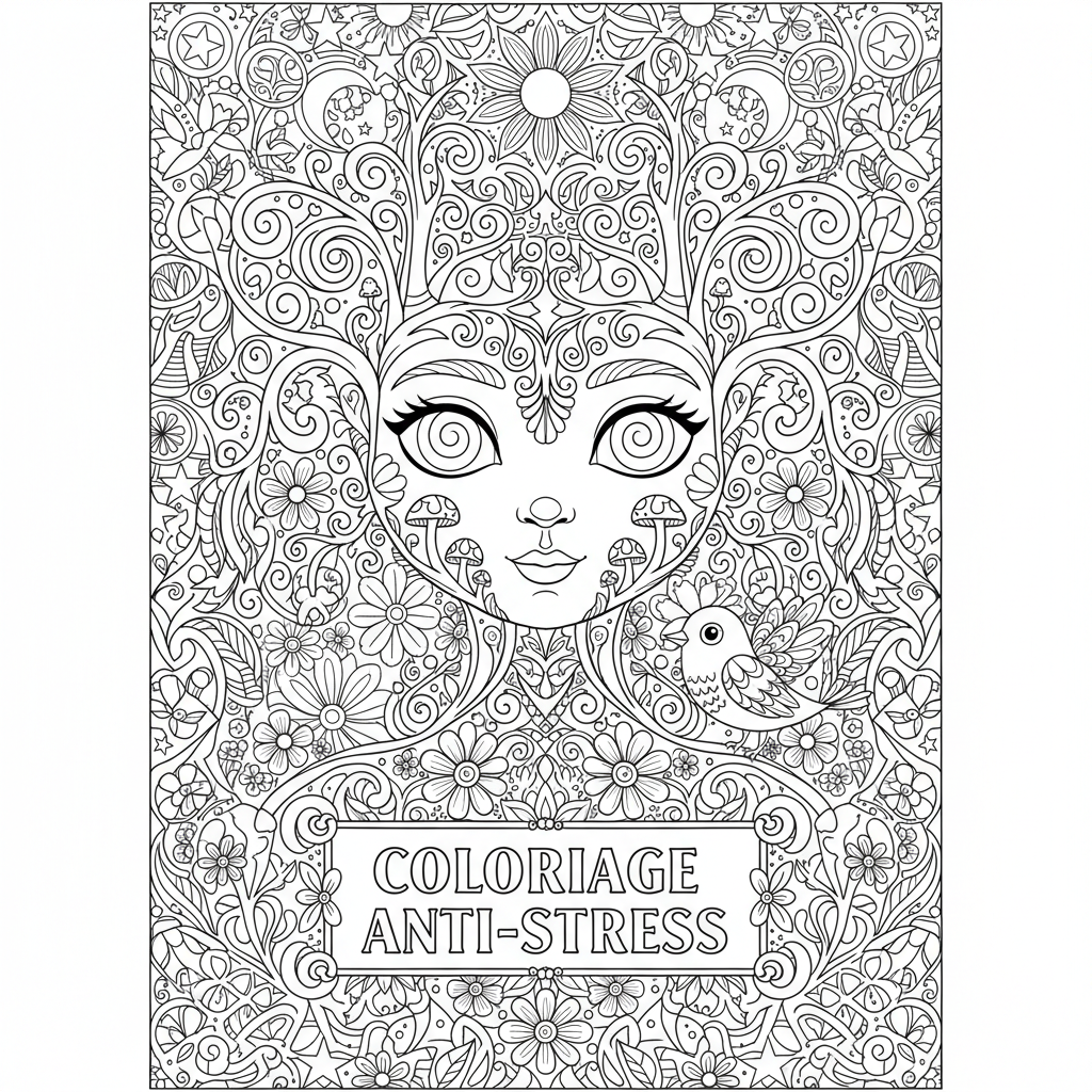 Coloriage coloriage adultes à imprimer 4