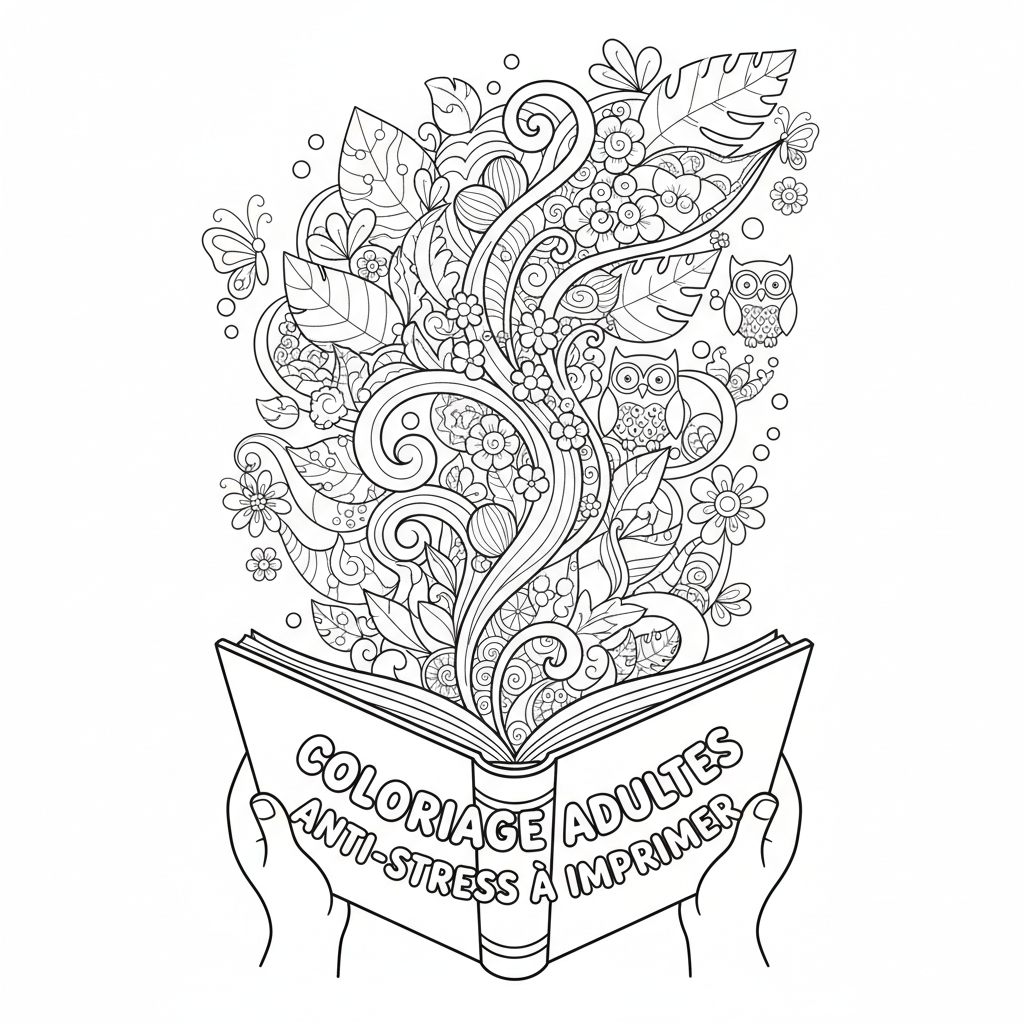 Coloriage coloriage adultes à imprimer 5