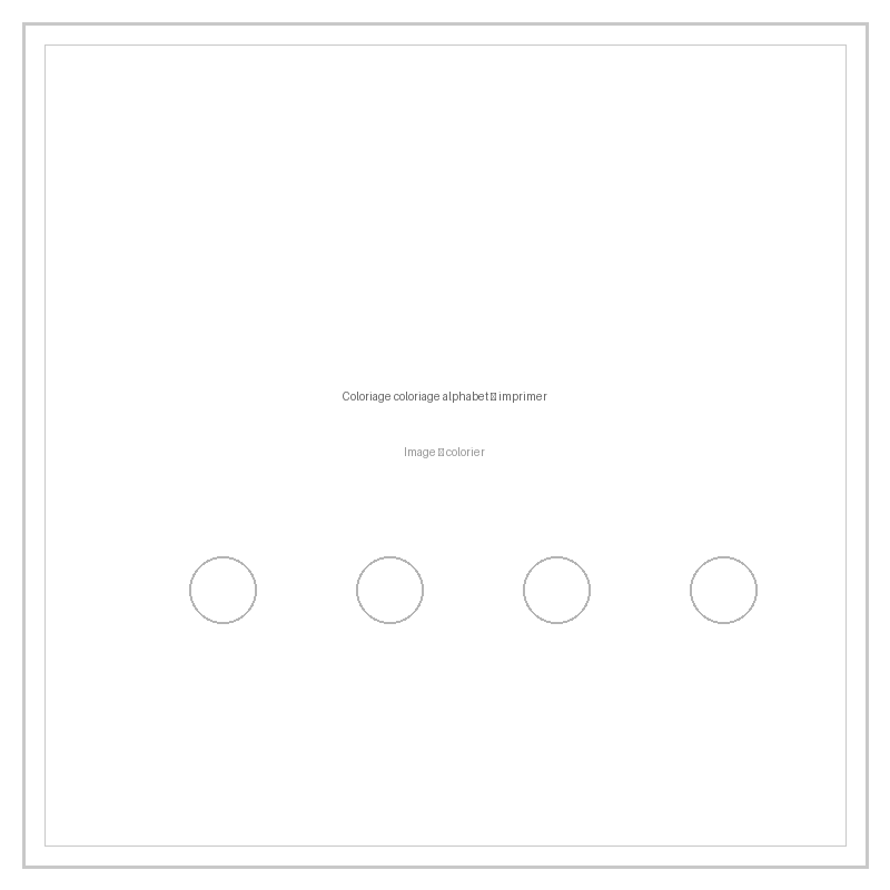 Coloriage Alphabet à Imprimer Gratuit pour Apprendre