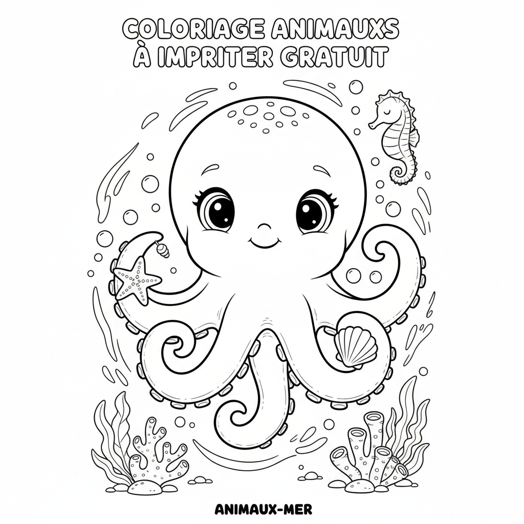Coloriage coloriage animaux à imprimer gratuit 4