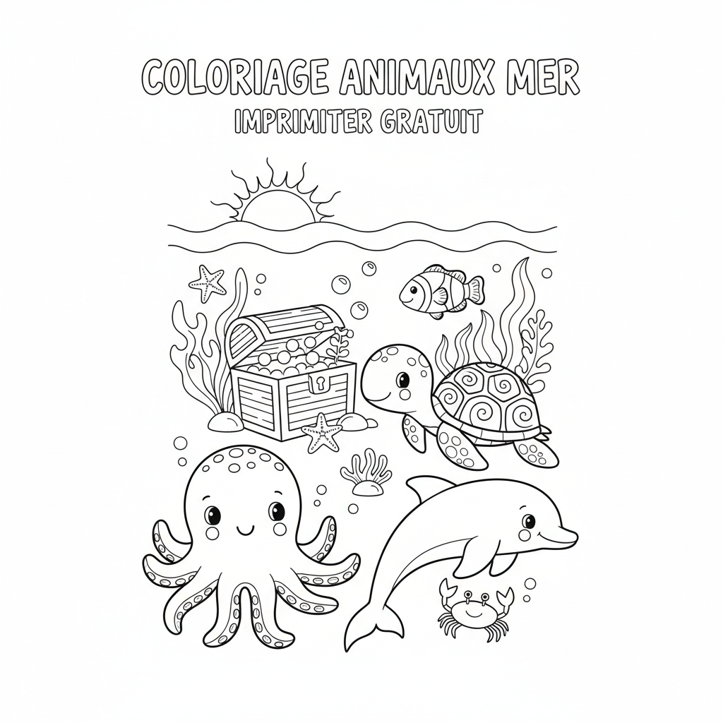 Coloriage coloriage animaux imprimer gratuit 2