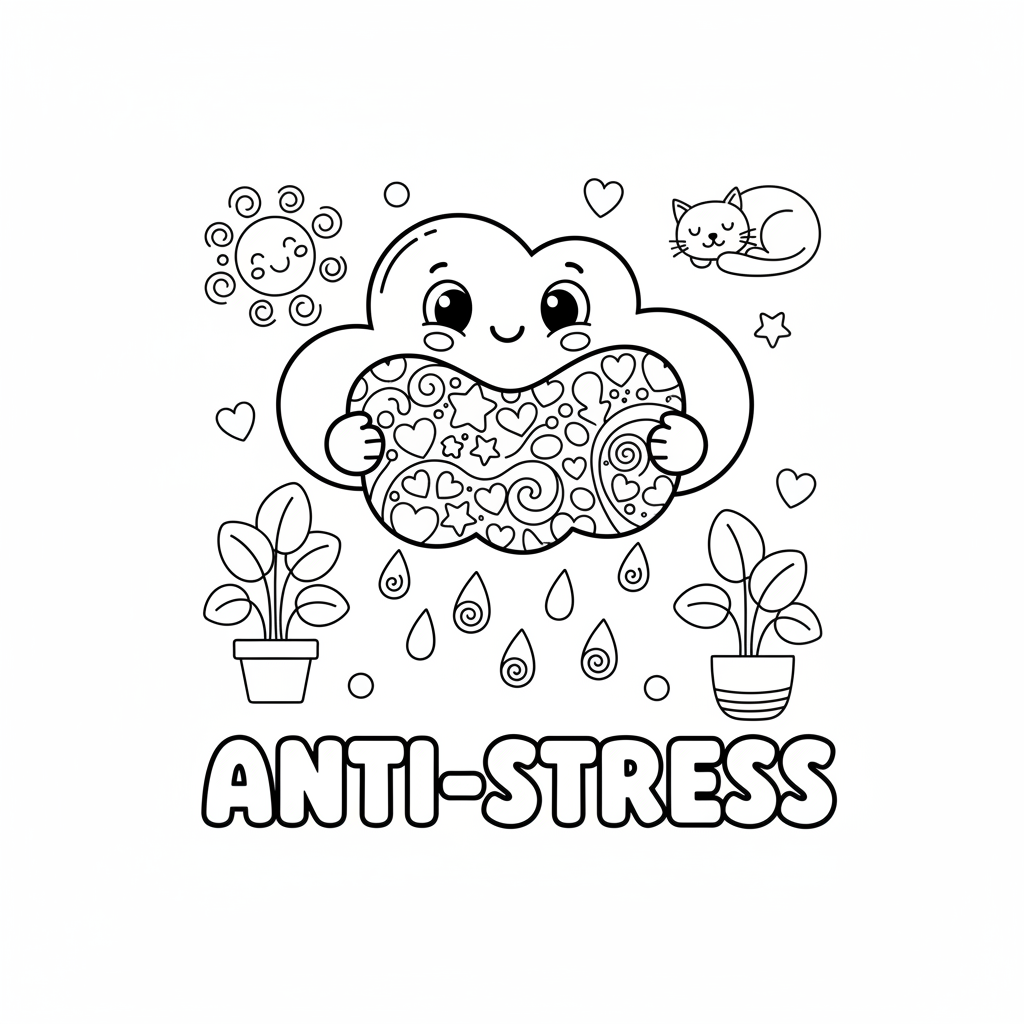 Dessins de Coloriage Anti Stress à Imprimer Gratuitement