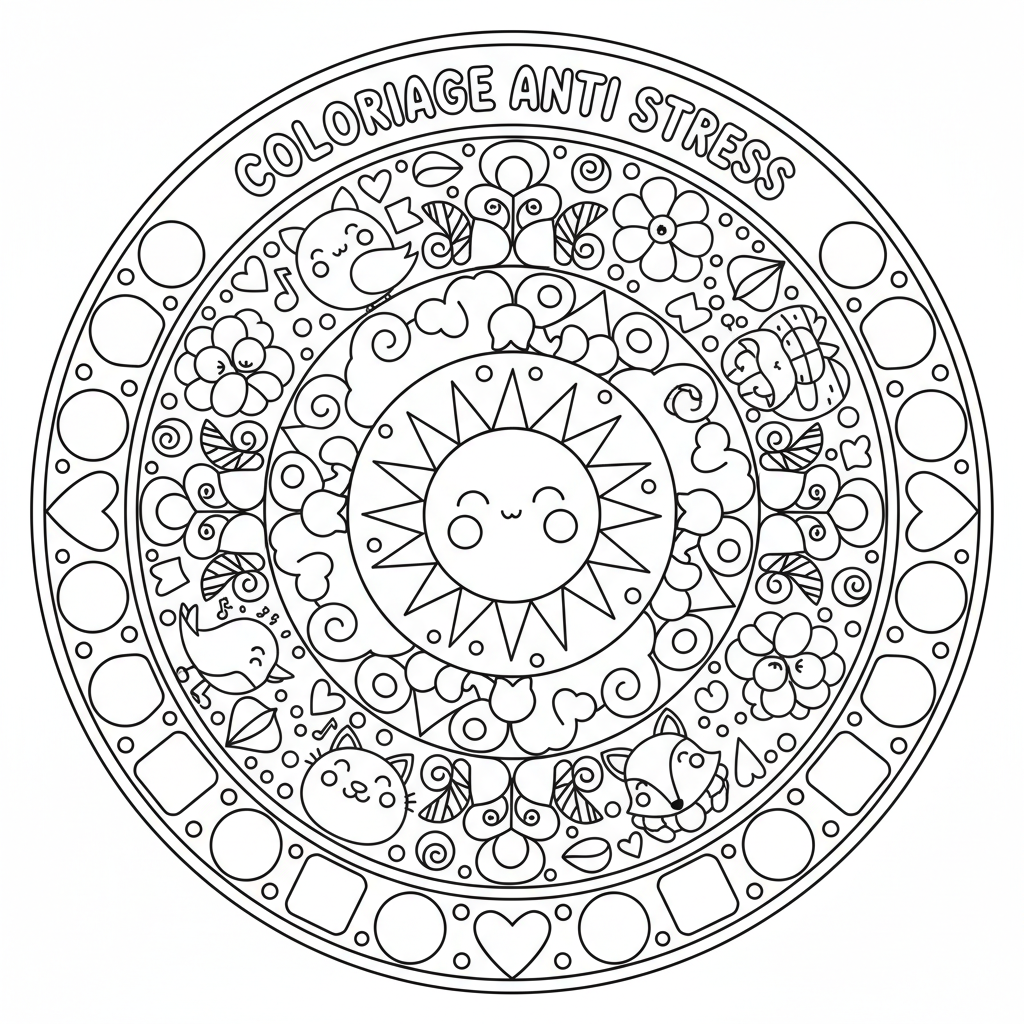 Coloriage coloriage anti stress 2