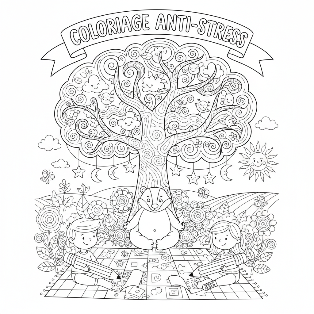 Coloriage coloriage anti stress 3