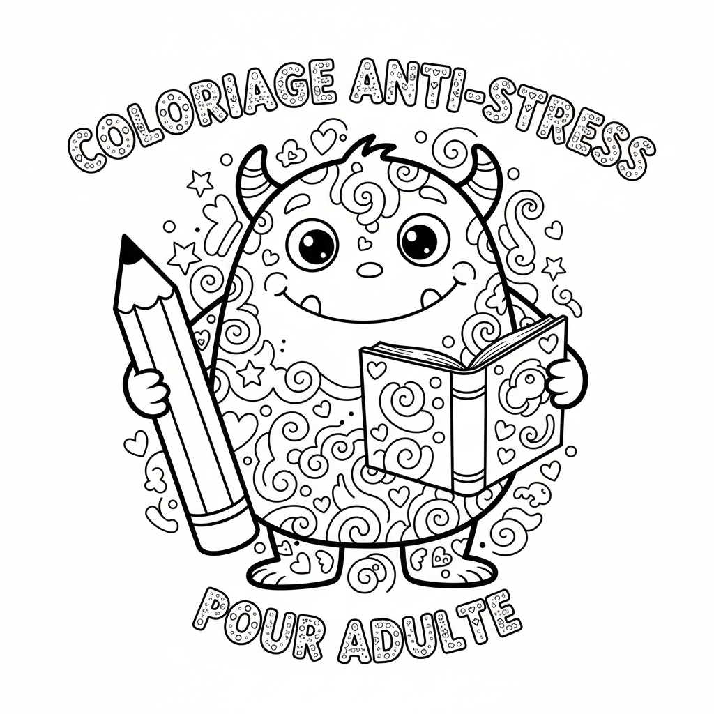 Coloriage coloriage anti stress pour adulte