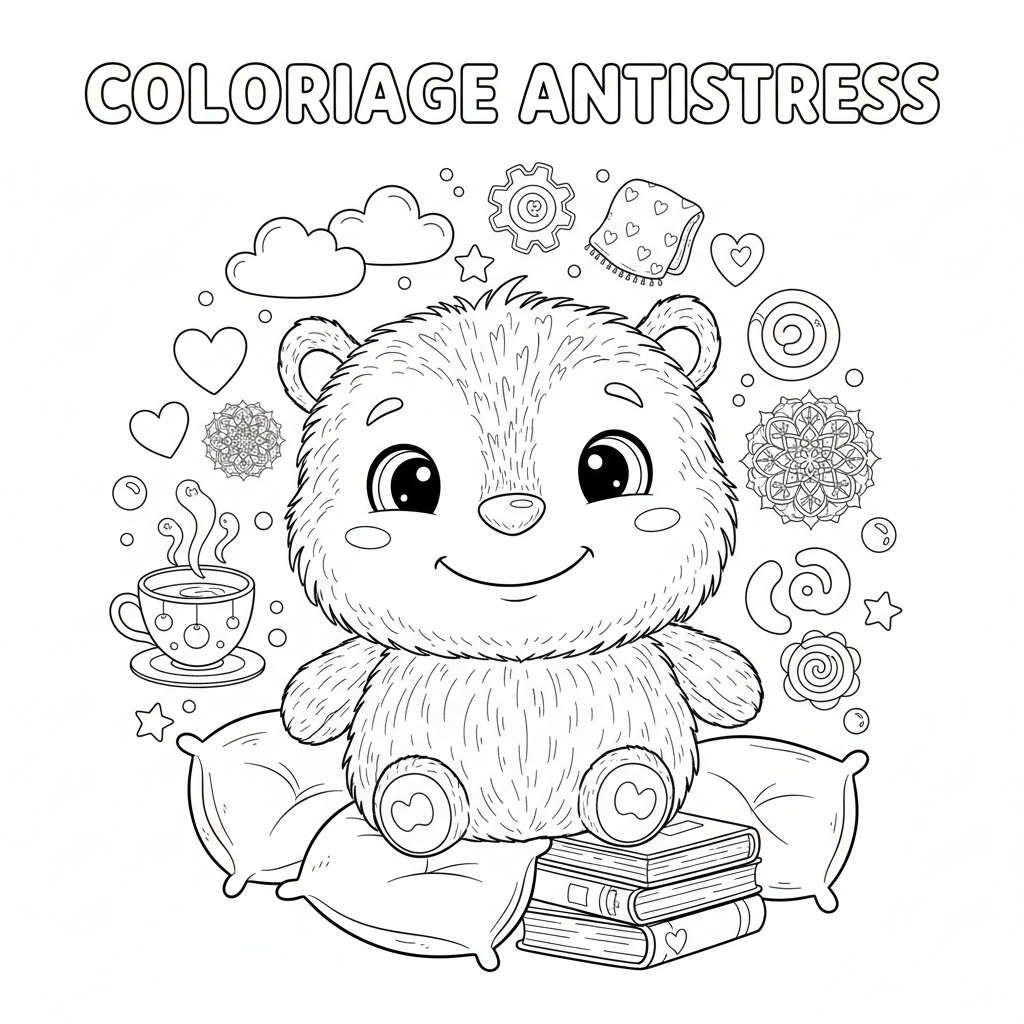 Coloriage coloriage antistress 4