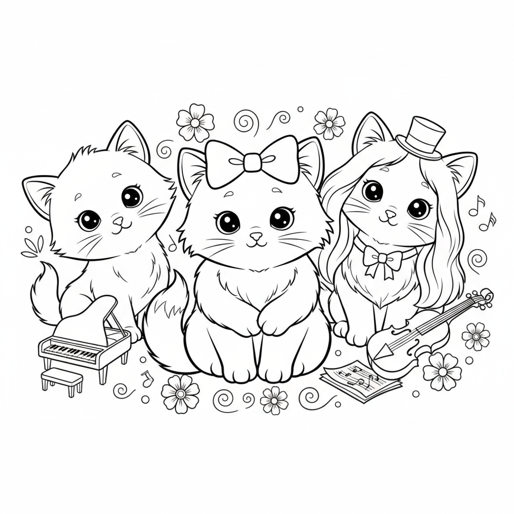 Coloriage coloriage aristochat 4