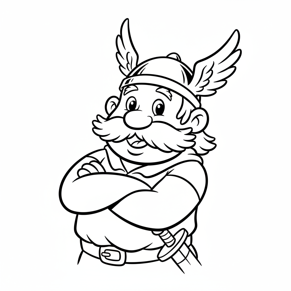 Coloriage coloriage asterix 4