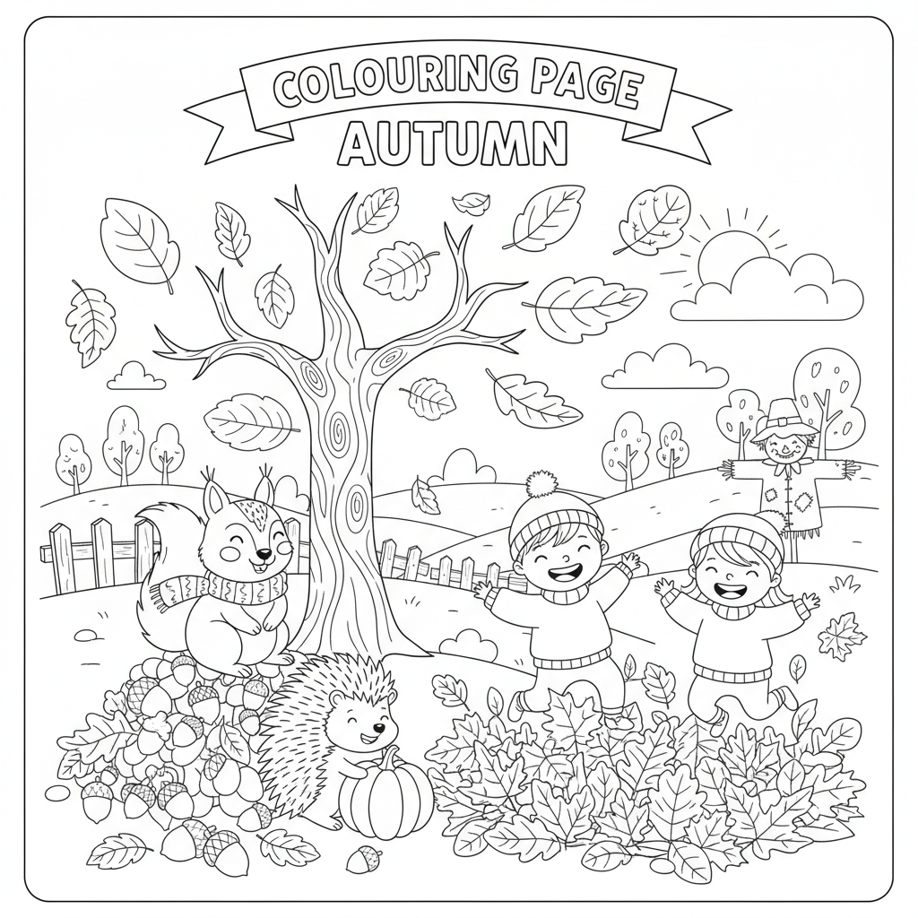 Coloriage coloriage automne gs 2