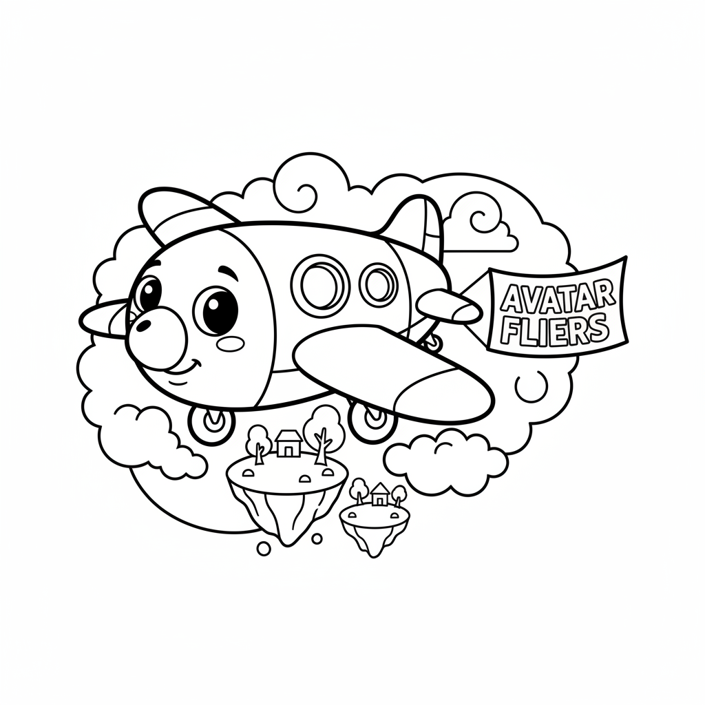 Coloriage coloriage avatar world