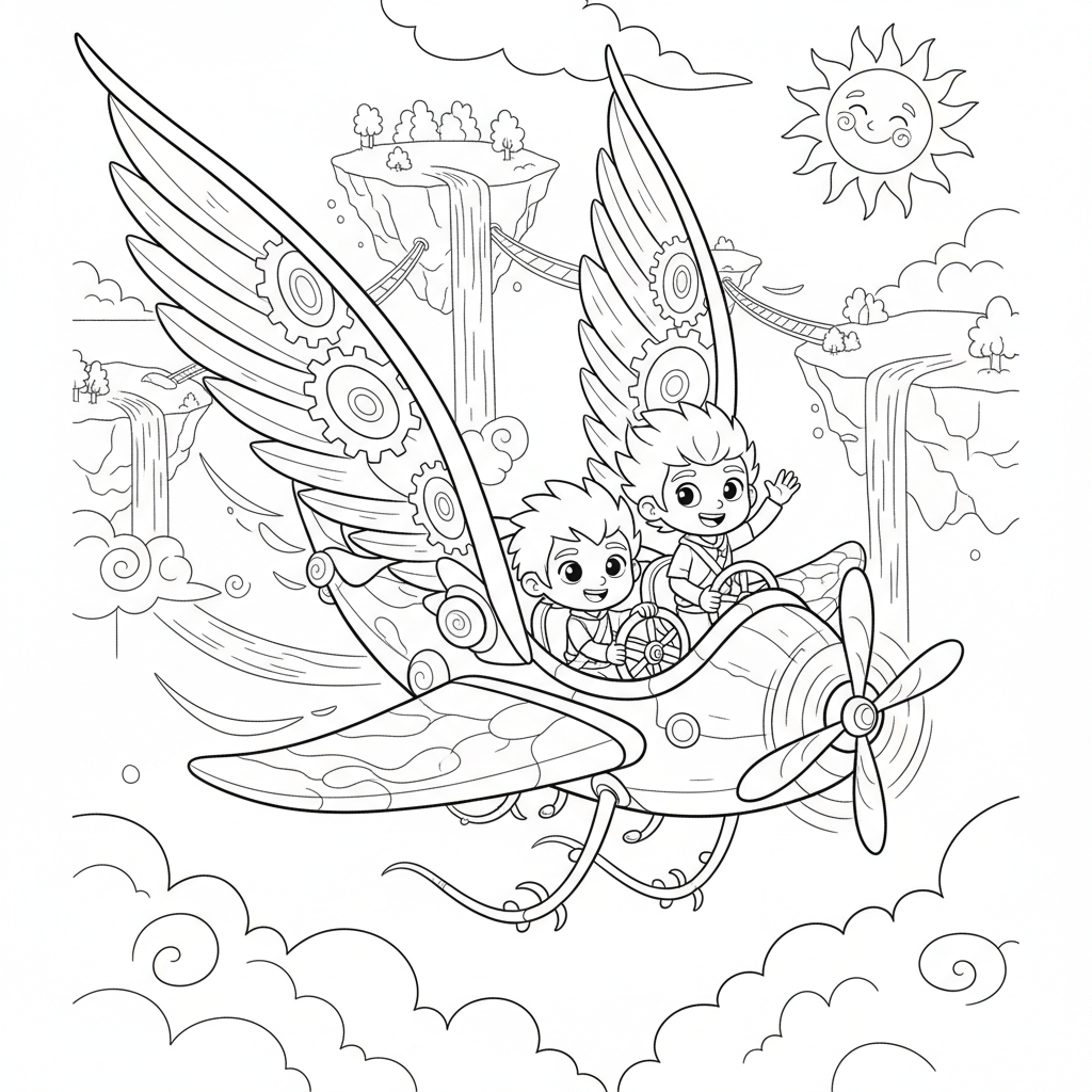 Coloriage coloriage avatar world 5