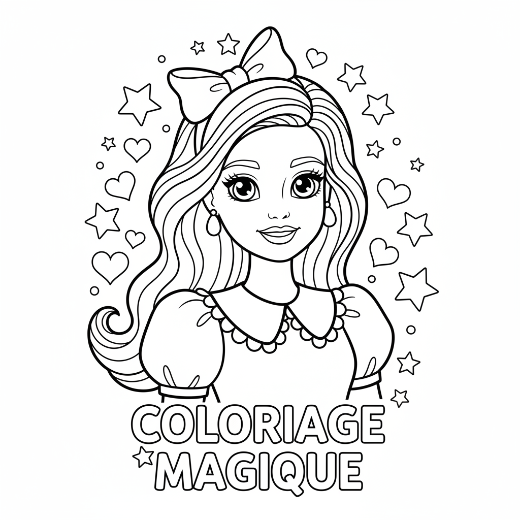 Coloriage coloriage barbie a imprimer 4