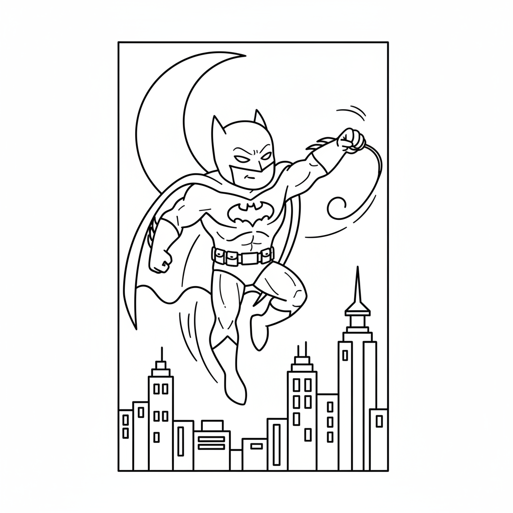 Coloriage coloriage batman 5