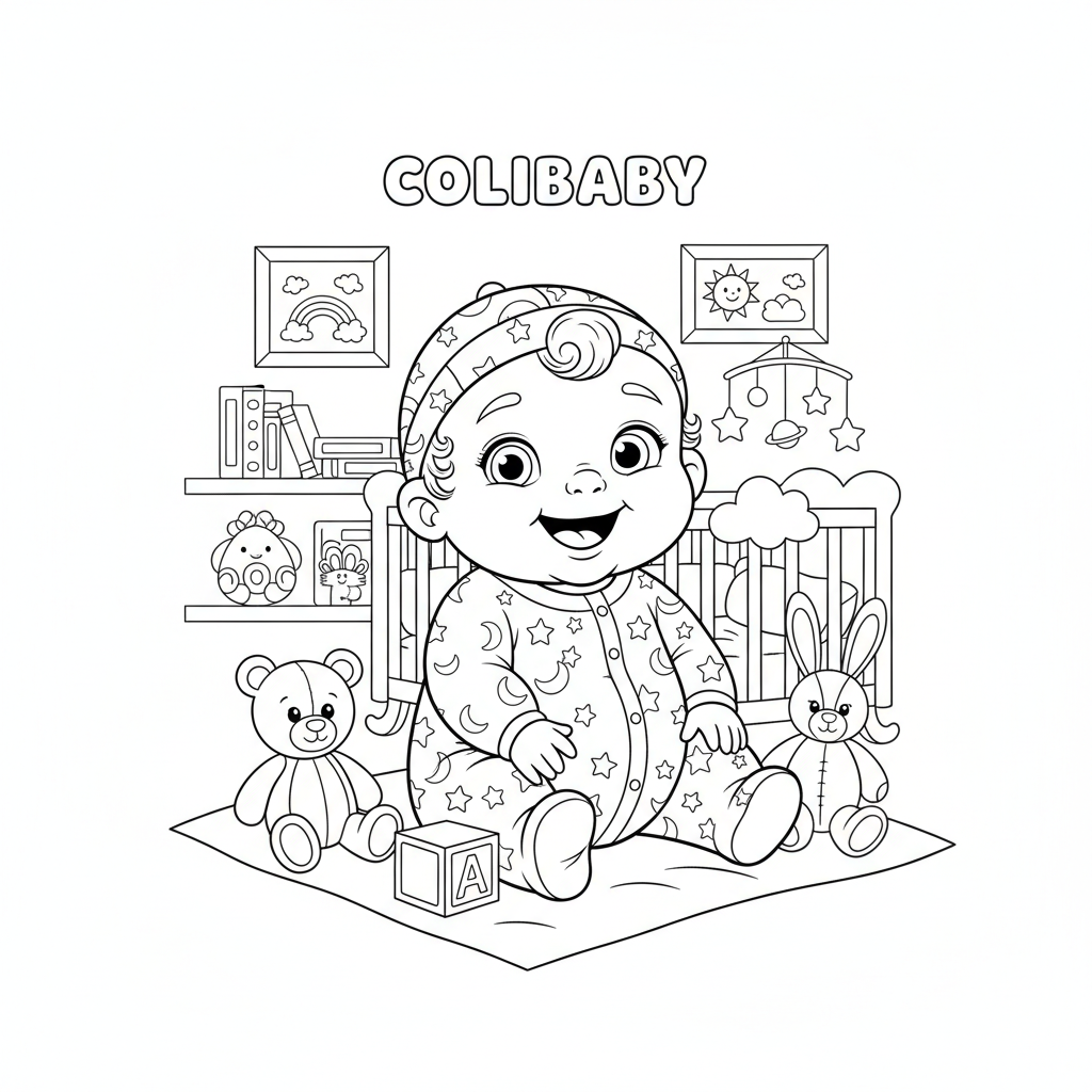 Coloriage coloriage bébé 2