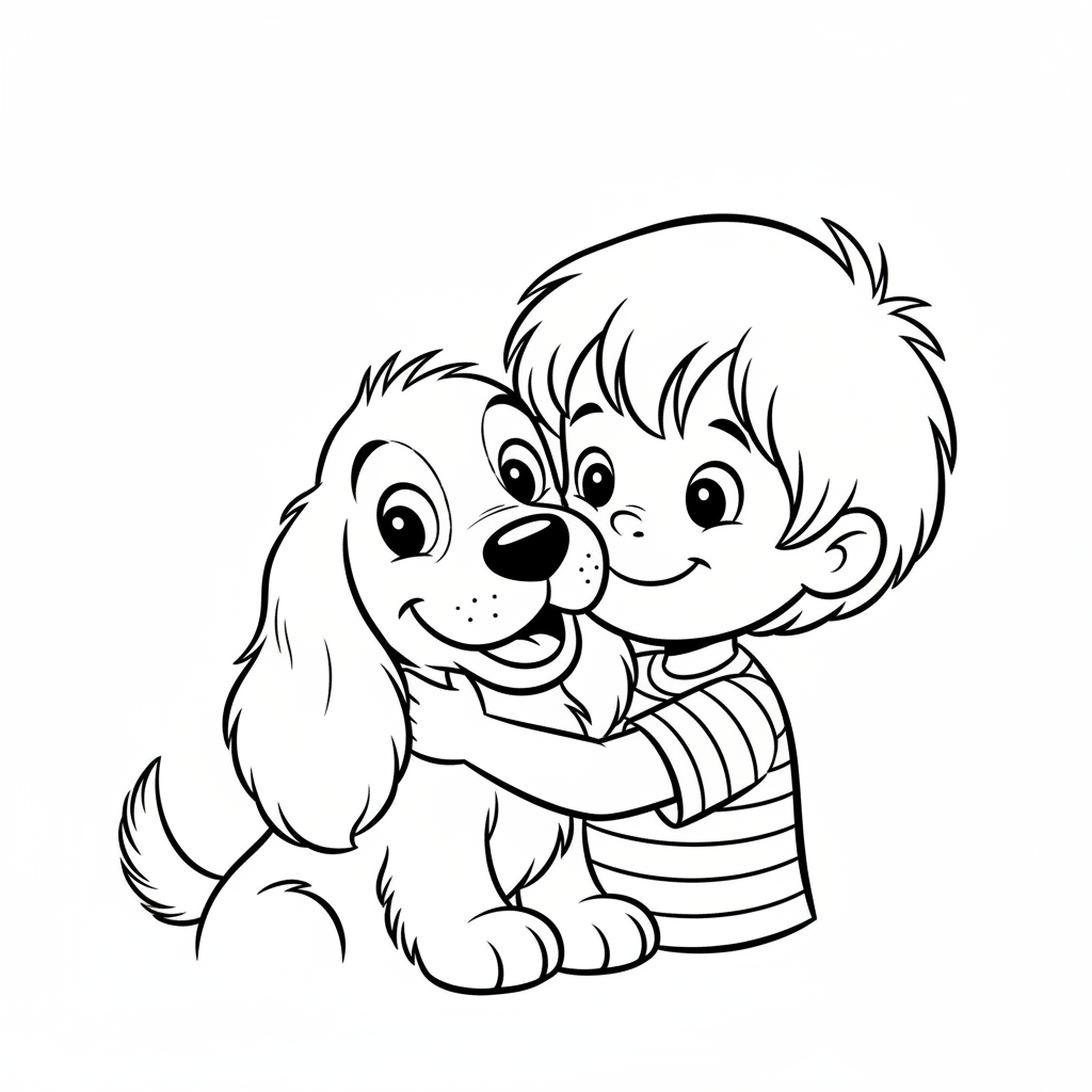 Coloriage coloriage boule et bill 4