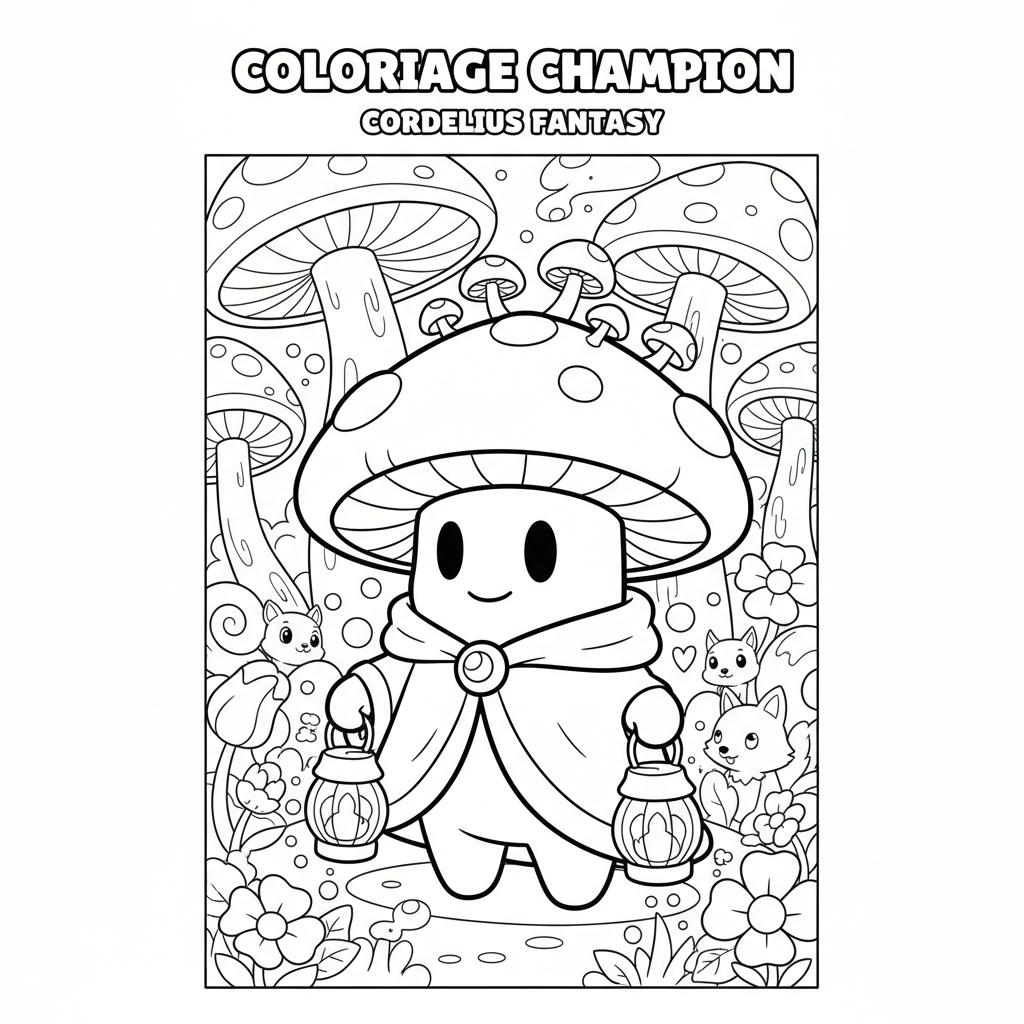 Coloriage coloriage brawl stars cordelius 2