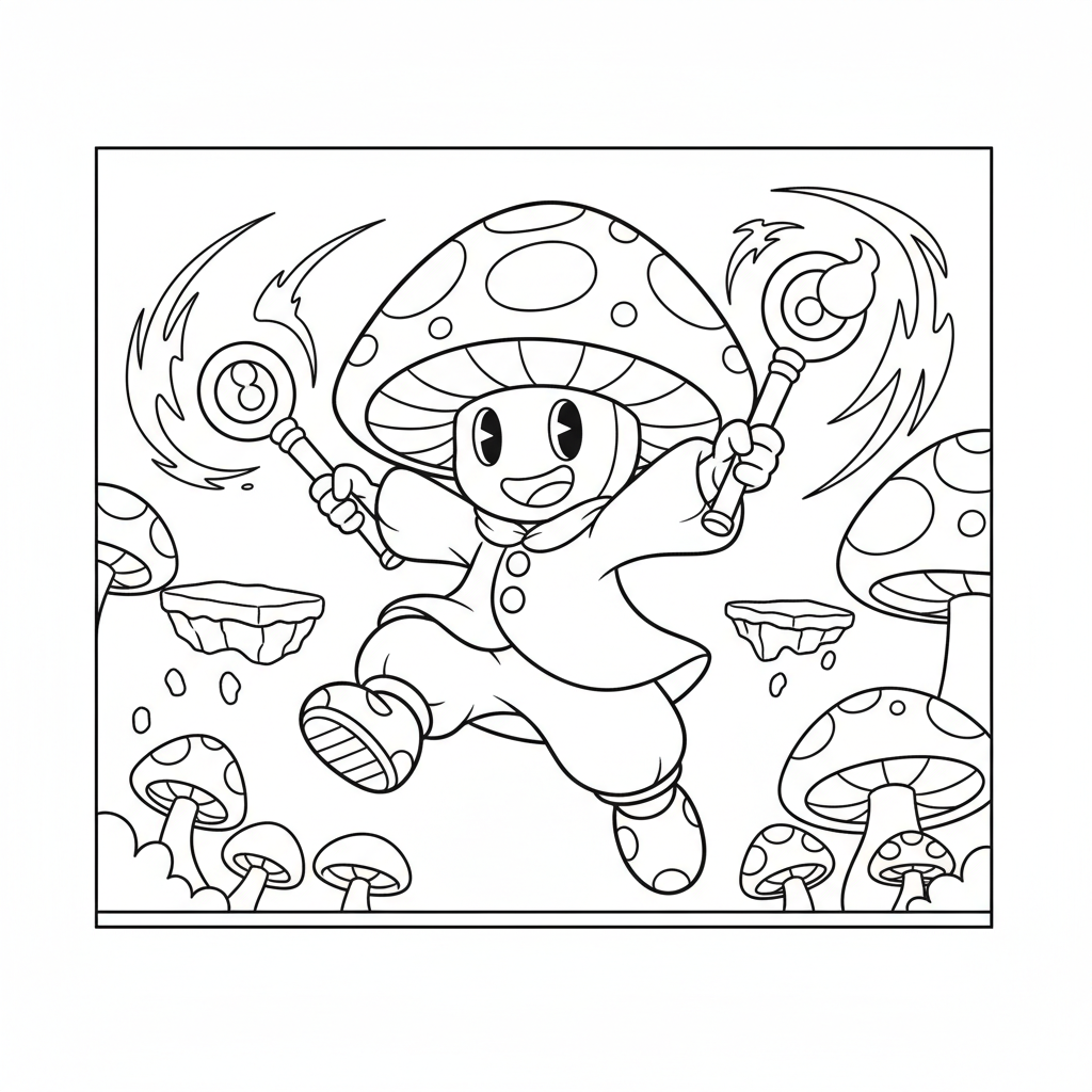 Coloriage coloriage brawl stars cordelius 5