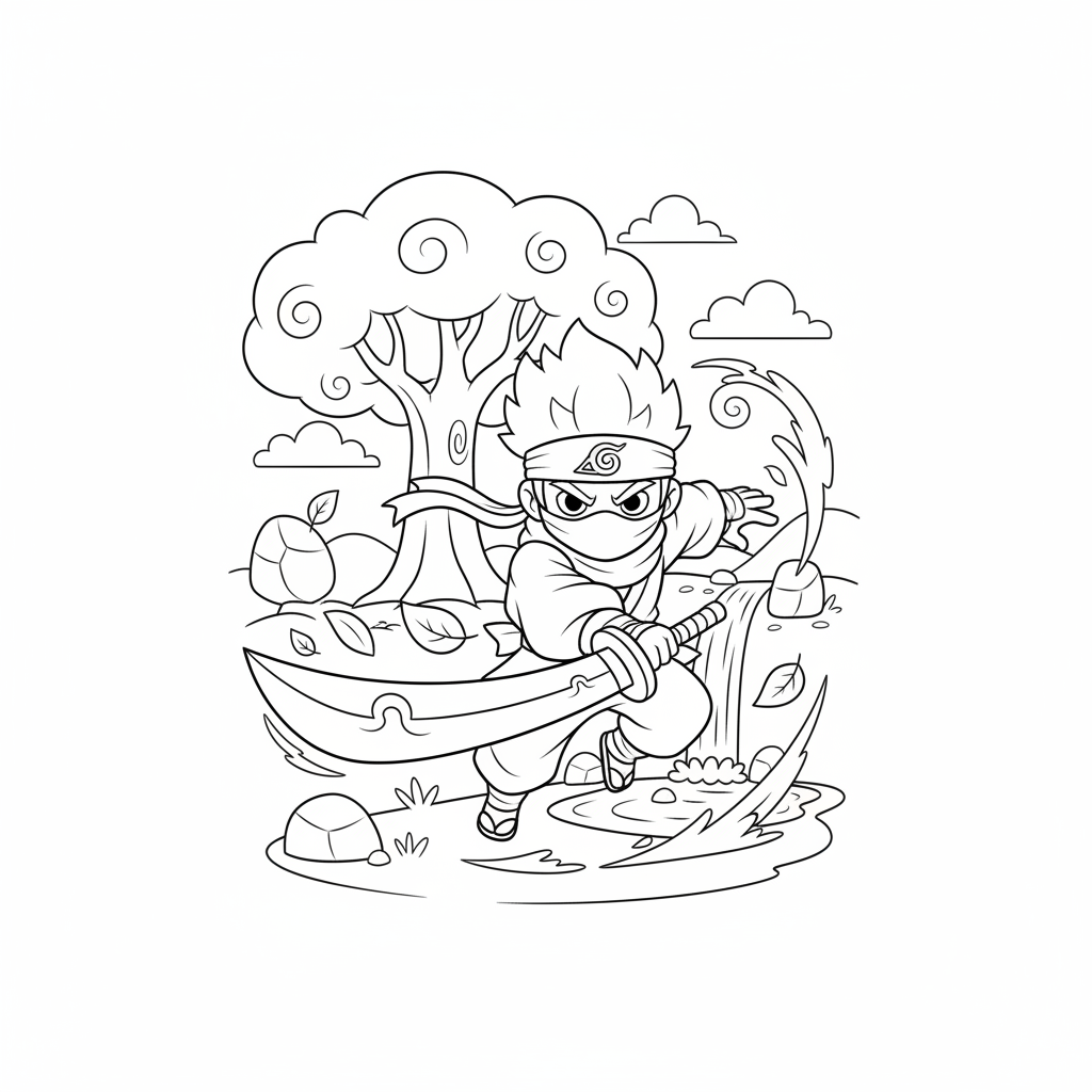 Coloriage coloriage brawl stars kaze 3