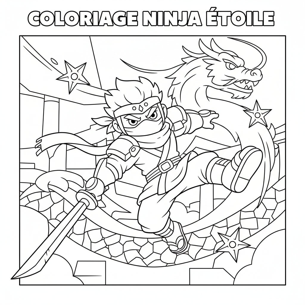 Coloriage coloriage brawl stars kenji 5