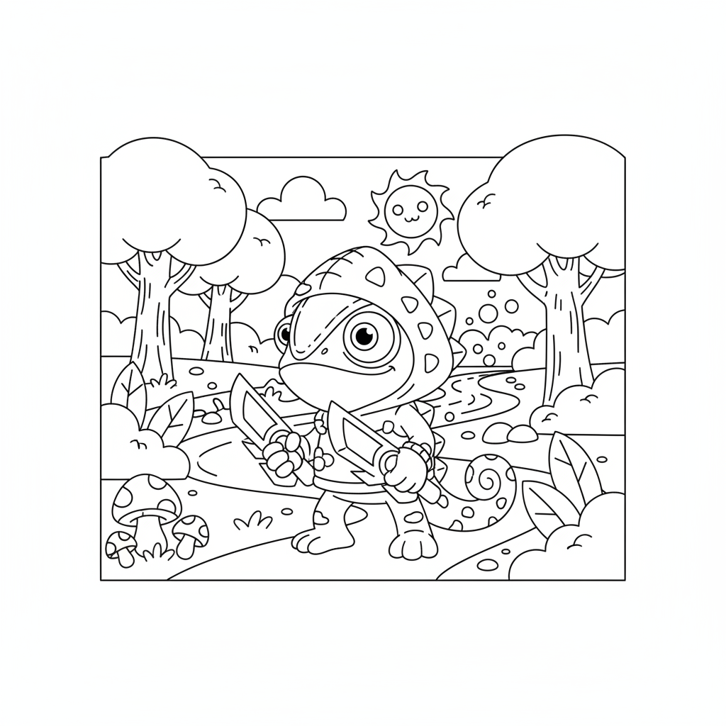 Coloriage coloriage brawl stars leon 3