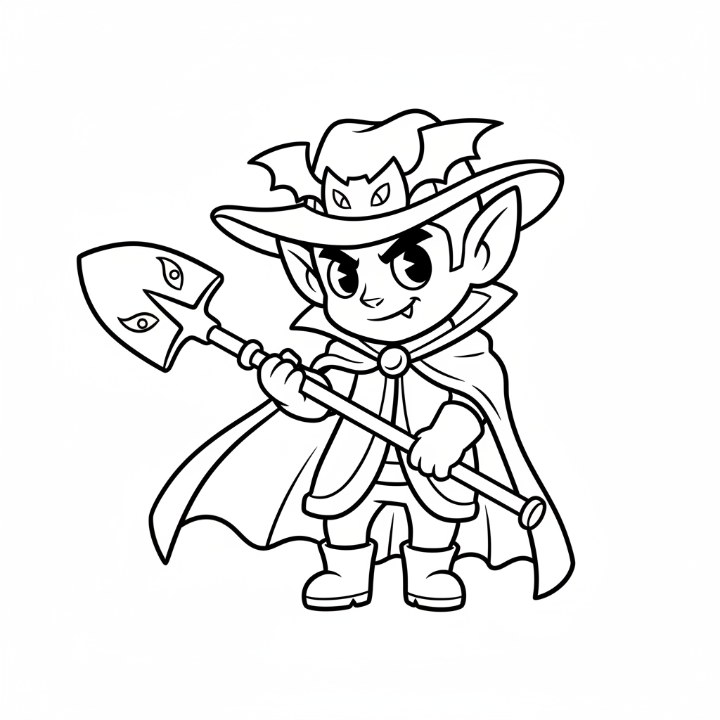 Coloriage coloriage brawl stars mortis demon