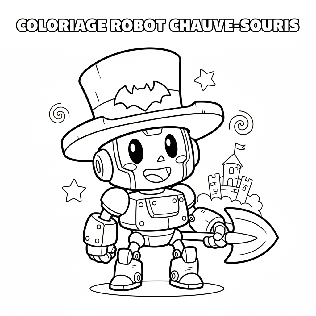 Coloriage coloriage brawl stars mortis mecha