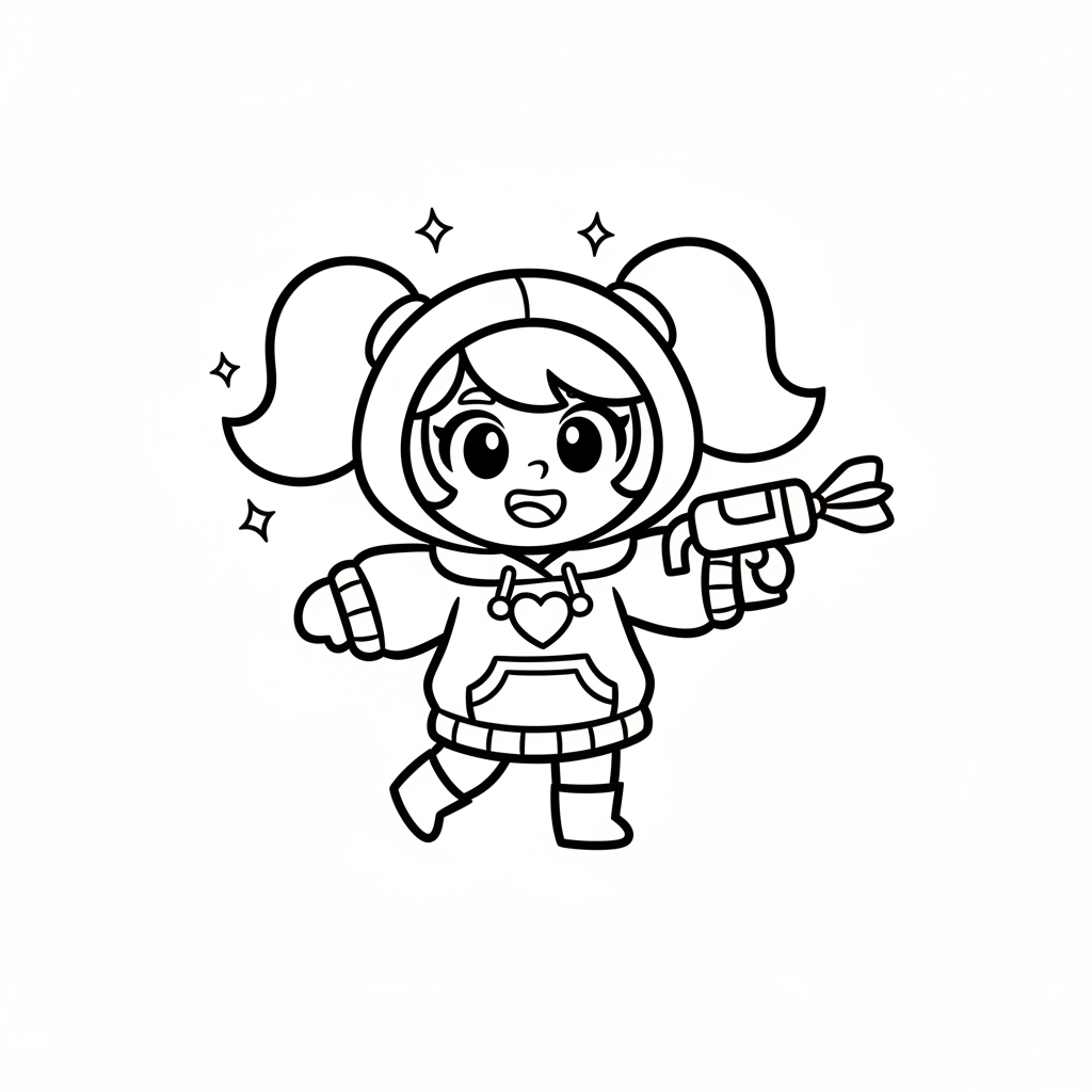 Coloriage coloriage brawl stars polly