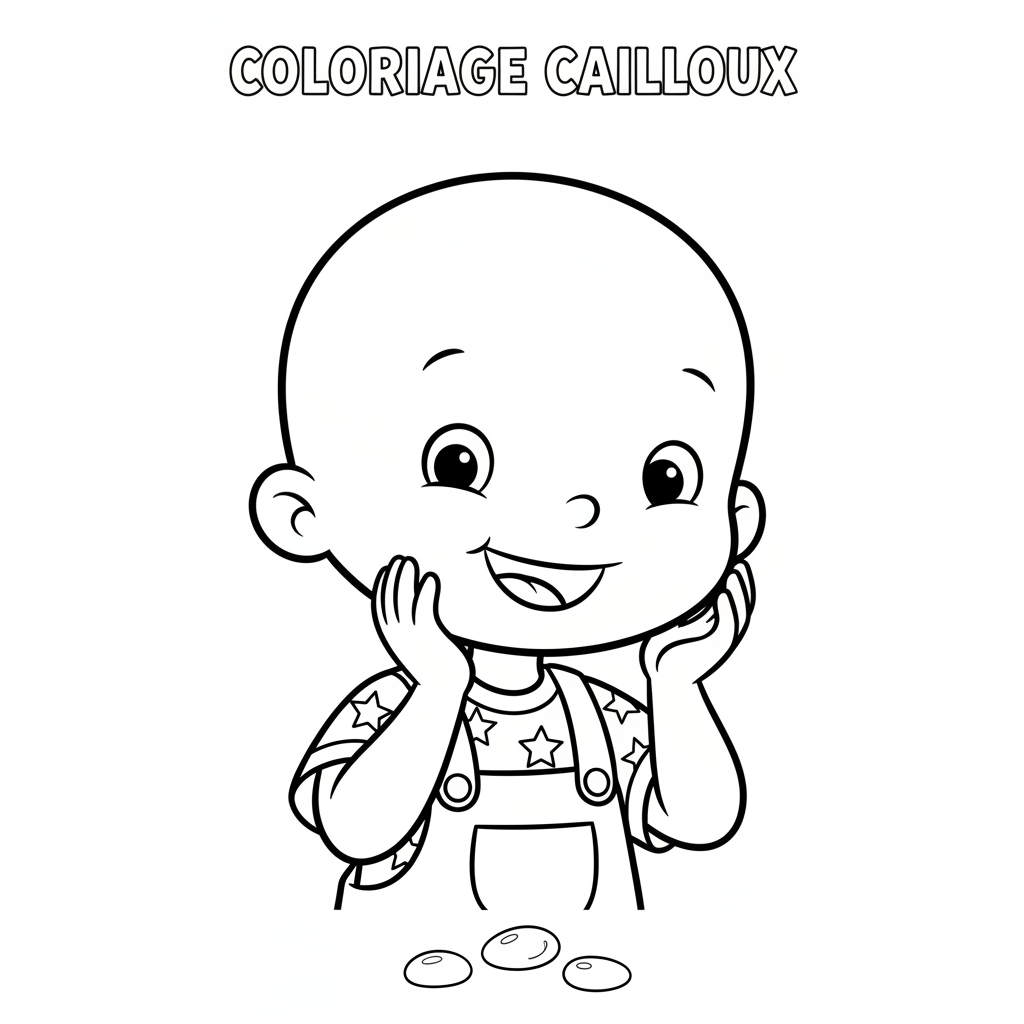 Coloriage coloriage cailloux 4