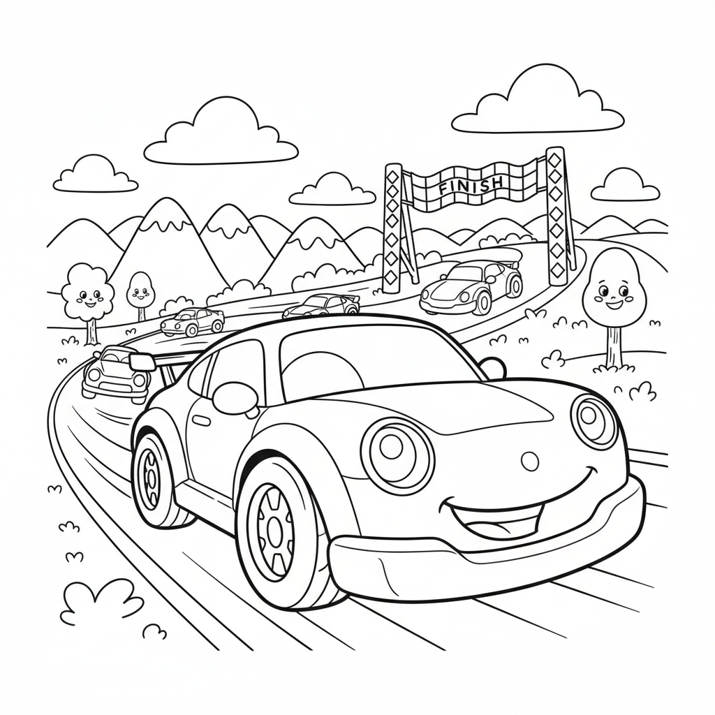 Coloriage coloriage cars 2 5
