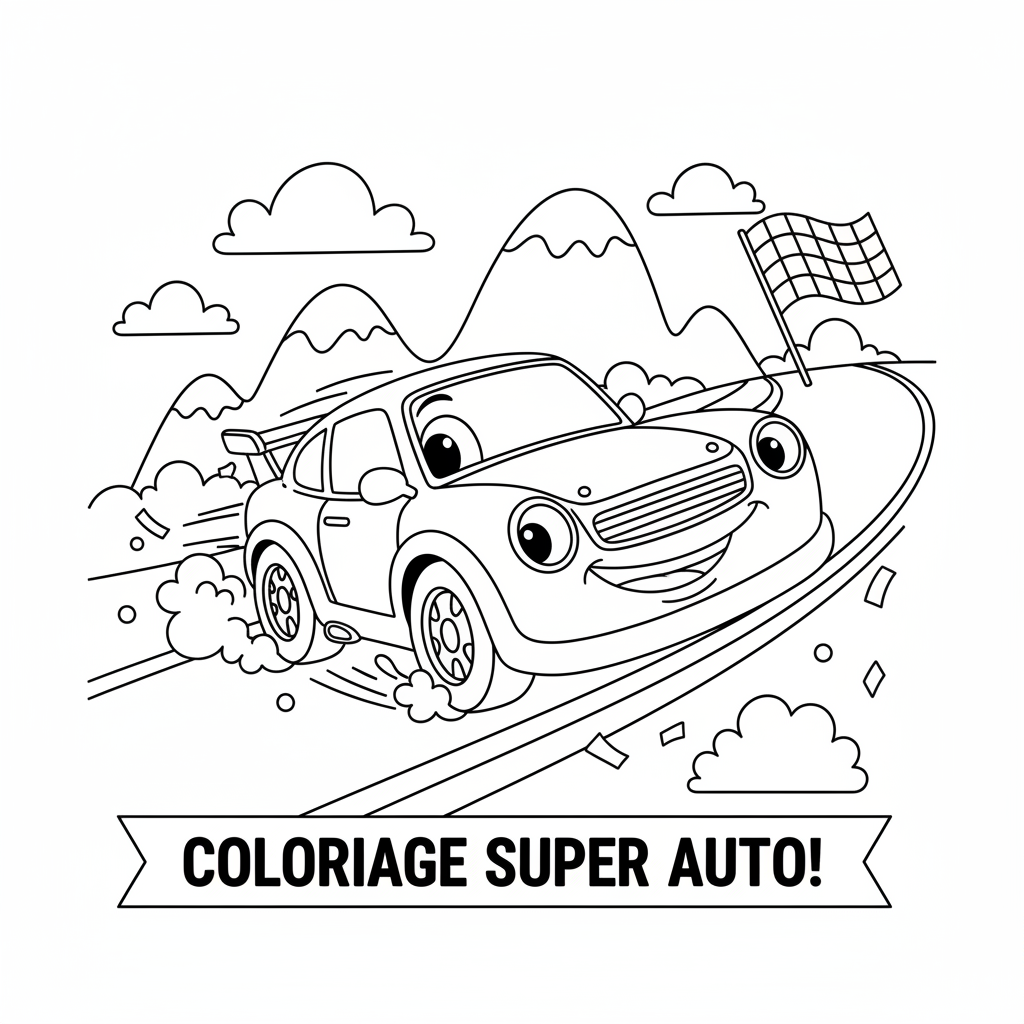 Coloriage coloriage cars 5