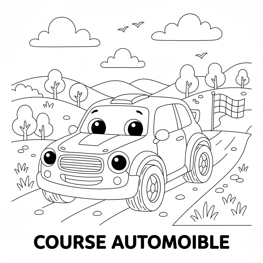 Coloriage coloriage cars à imprimer 3