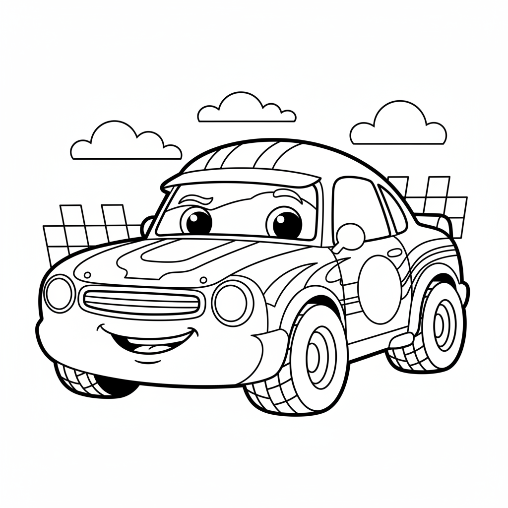 Coloriage coloriage cars a imprimer 4