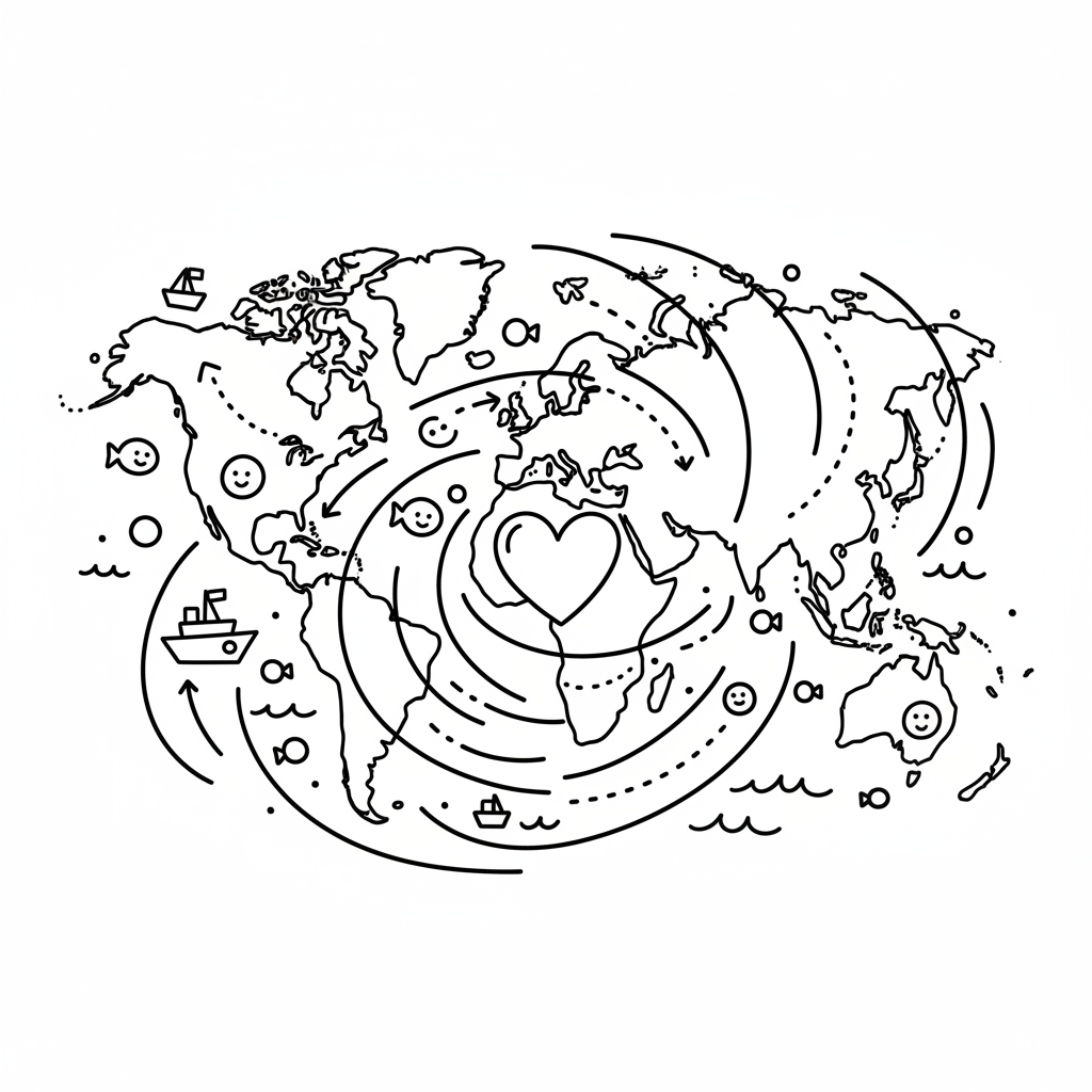 Coloriage coloriage carte monde 5