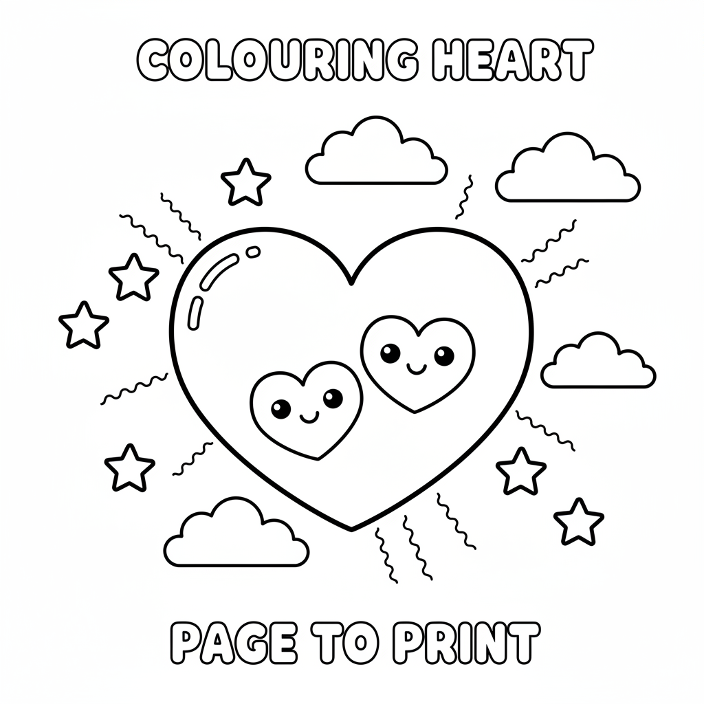 Coloriage coloriage coeur a imprimer